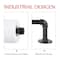 NEX™ 6.5" Black Iron Rustic Toilet Paper Roll Holders, 2ct.